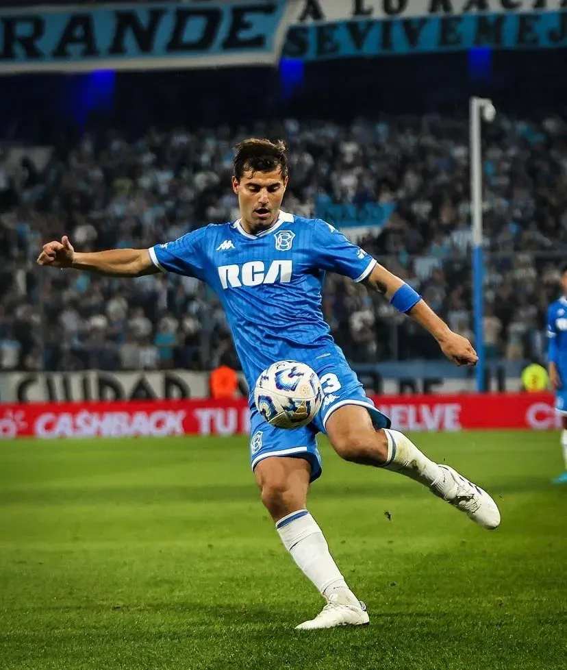 Santiago Sosa, una de las figuras de Racing que se enfrentará a su ex equipo.