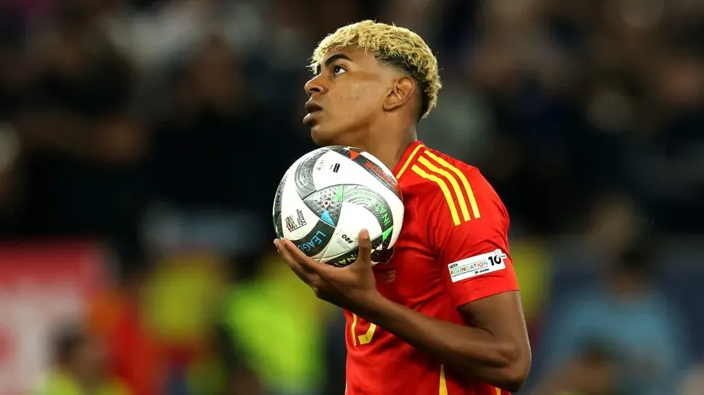 Lamine Yamal no estará en la convocatoria de España. (Getty)