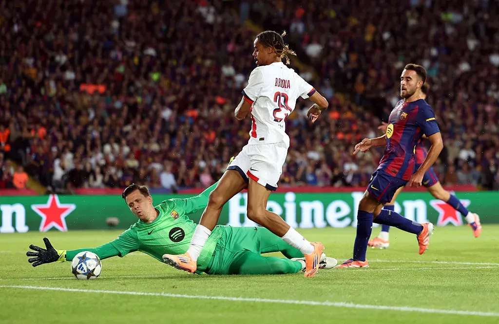 Wojciech Szczęsny recibió seis goles en sus últimos dos partidos con Barcelona.