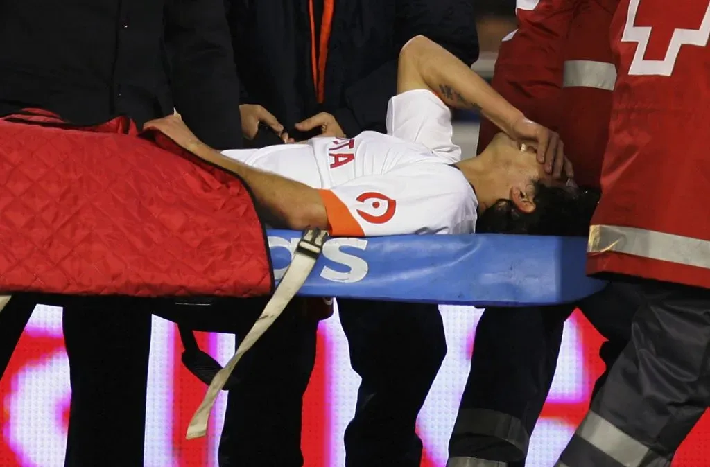 Las lesiones obligaron a Vicente a dejar el fútbol y al día de hoy le siguen pasando factura. (Getty)
