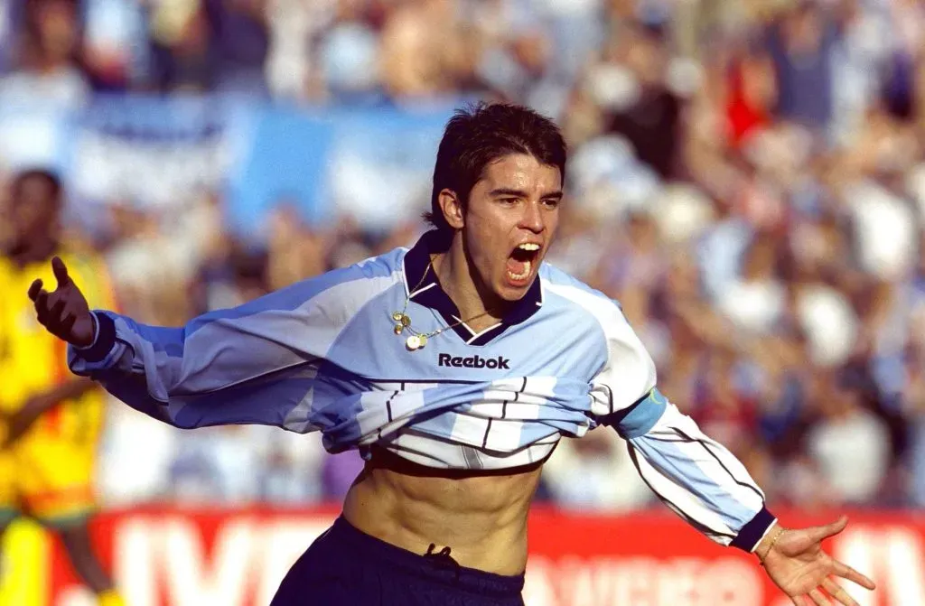 Javier Saviola, goleador del Mundial Sub 20 2001 con 11 goles.