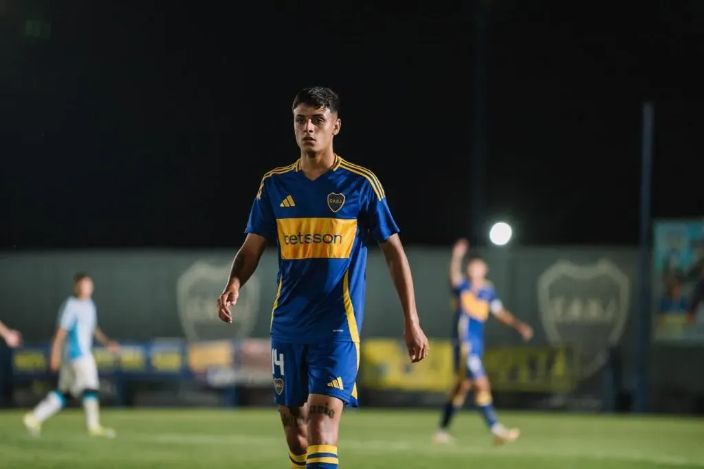 Santiago Zampieri, jugador de Boca. (Foto: @santizampieri).