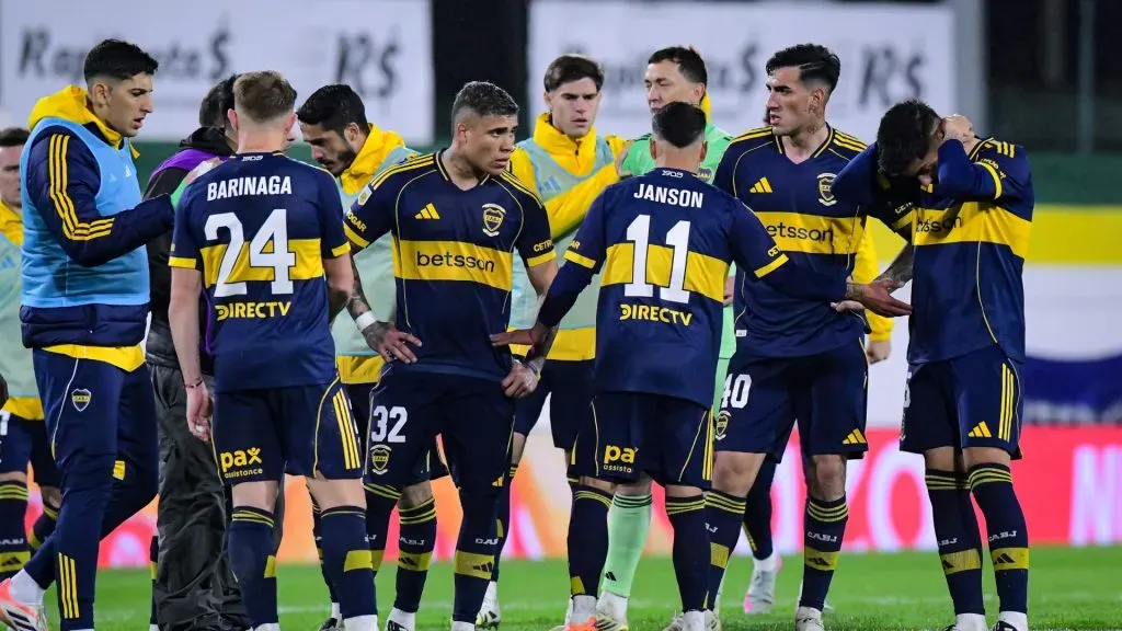 El plantel de Boca cabizbajo, una constante en el 2025