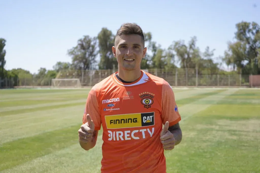 Maximiliano Velazco en su paso por Cobreloa. (Prensa Cobreloa).