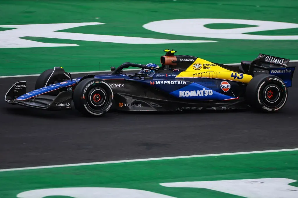 Colapinto tenía instalados los orificios en el Williams en 2024, y los tendrá en el Alpine este año también. (Getty)