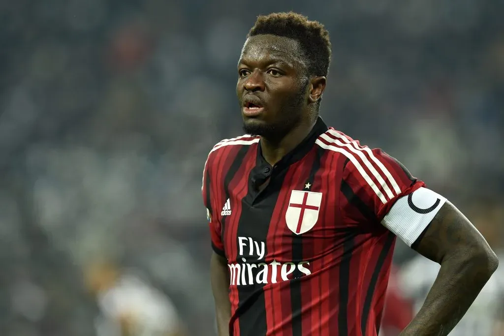 Sulley Ali Muntari, futbolista ghanés durante su estadía en AC Milan. (Getty Images)