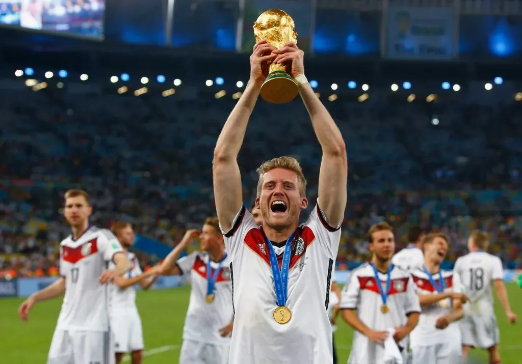 Schurrle, campeón del mundo en 2014 ante Argentina (Getty Images).
