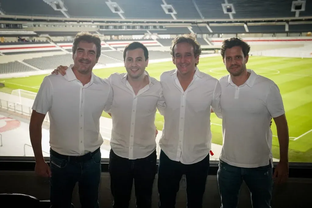 Andrés Ballotta, Stefano Di Carlo, Ignacio Villarroel y Mariano Taratuty. (Foto: Prensa River).