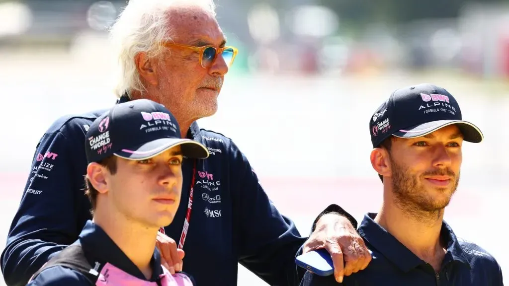 Flavio Briatore quiere seguir con Franco Colapinto y Pierre Gasly en 2026.
