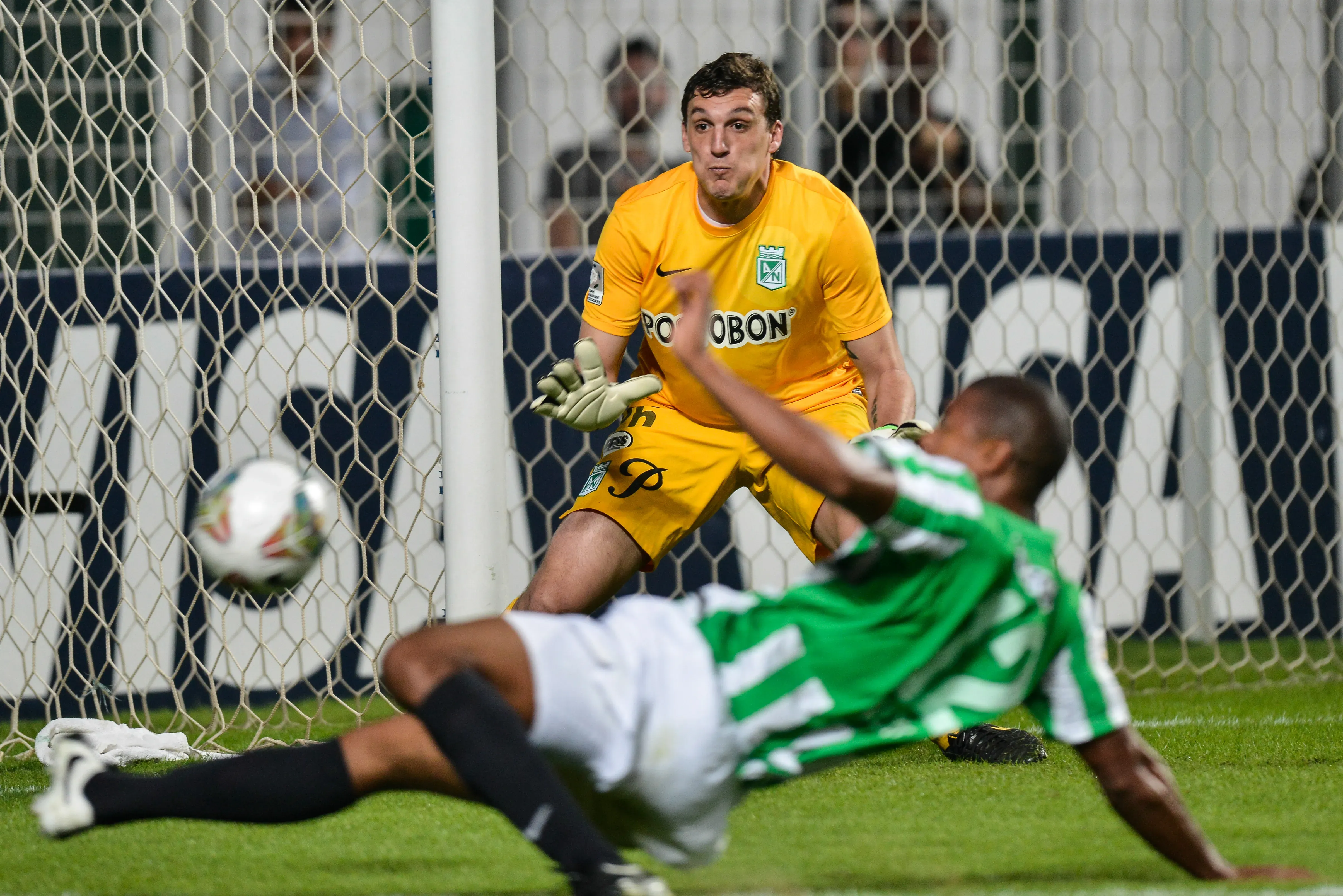Franco Armani en Atlético Nacional en el año 2014. (Foto: Getty).