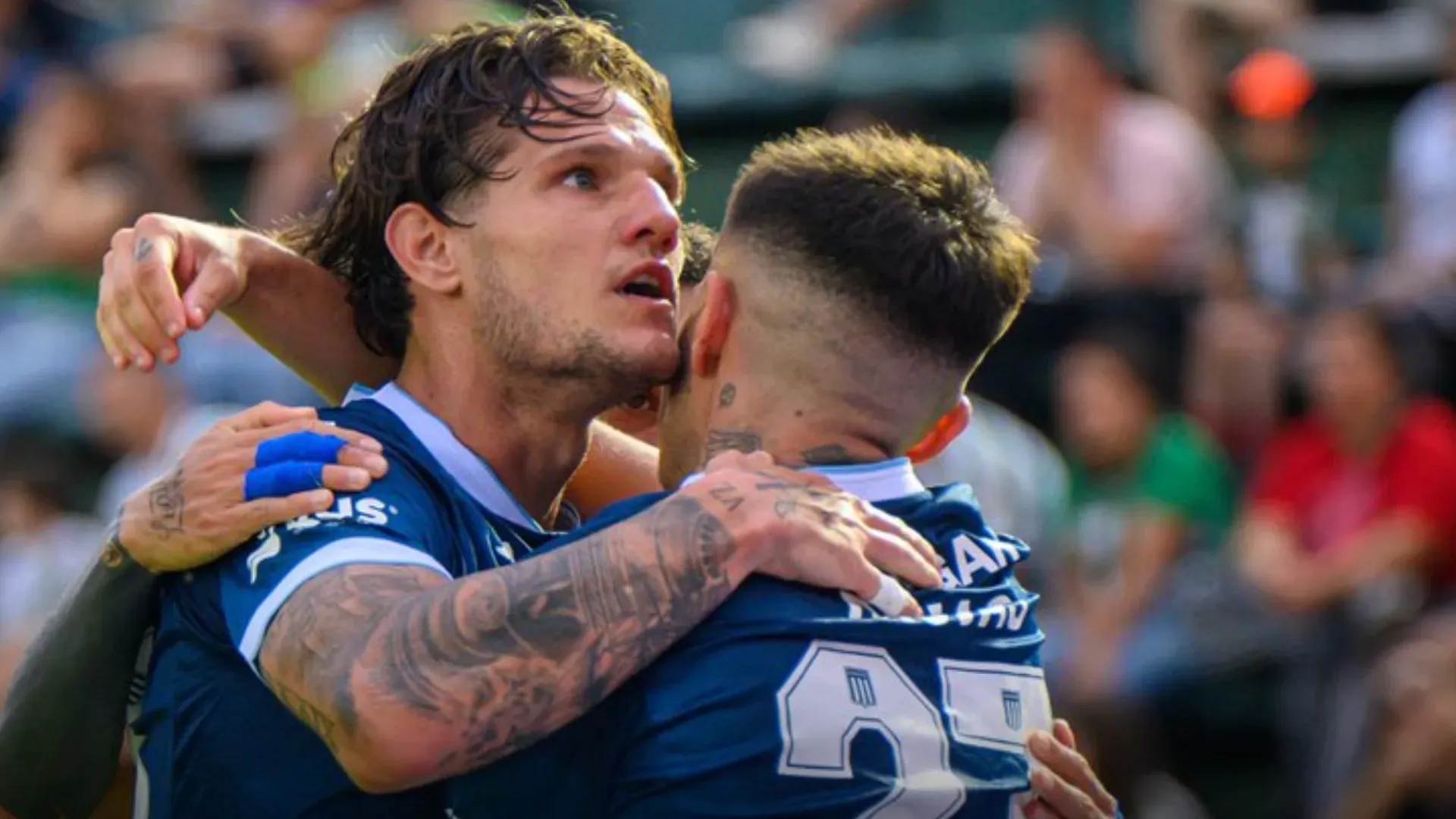 Bruno Zuculini, líder del plantel que dirige Gustavo Costas. (Foto: Prensa Racing)