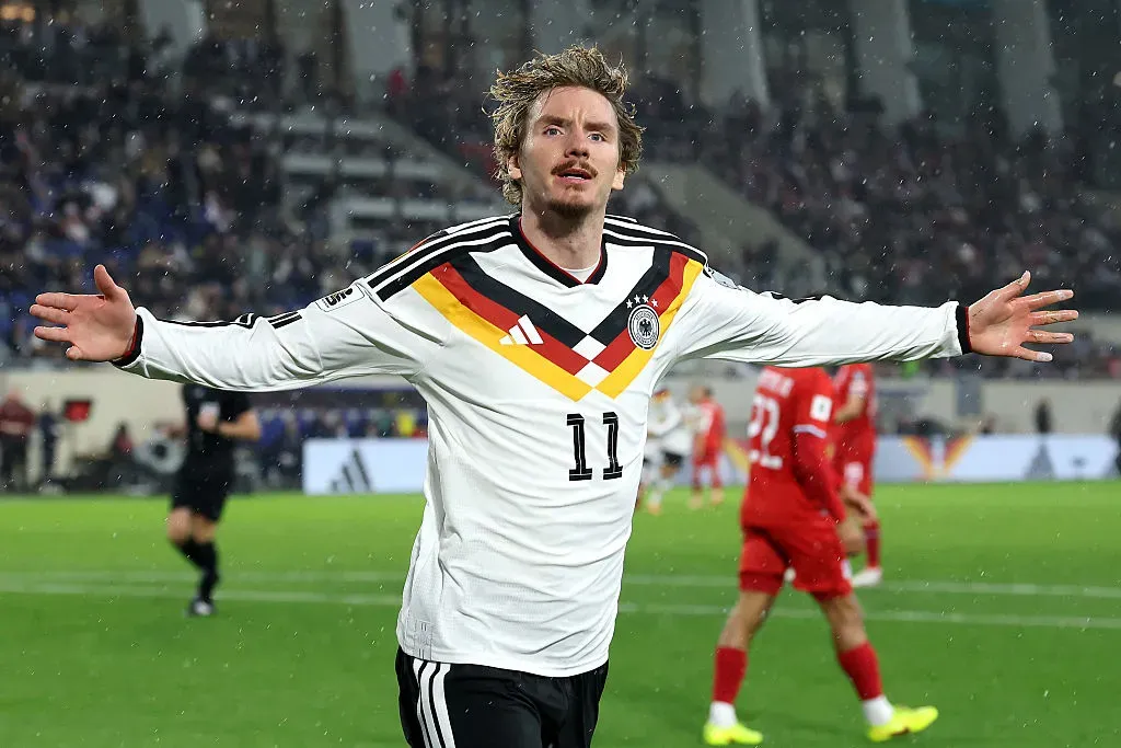 Hoy es el centrodelantero del seleccionado y se prepara para el Mundial 2026 (Getty)