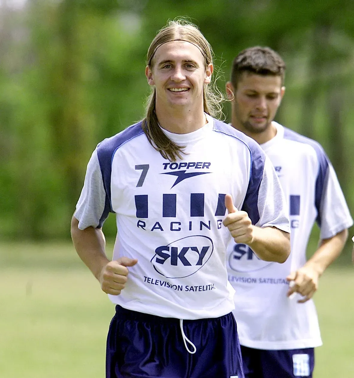 Bastía fue emblema de Racing y quiere ser su DT en el futuro. Foto Racing Club