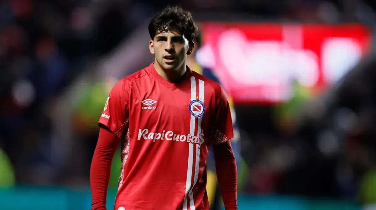Hernán López Muñoz, futbolista de Argentinos Juniors.