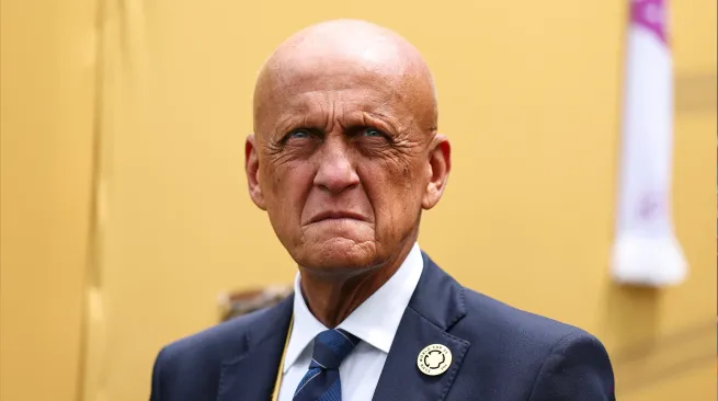Pierluigi Colinna, presidente de la Comisión de Árbitros (Getty).