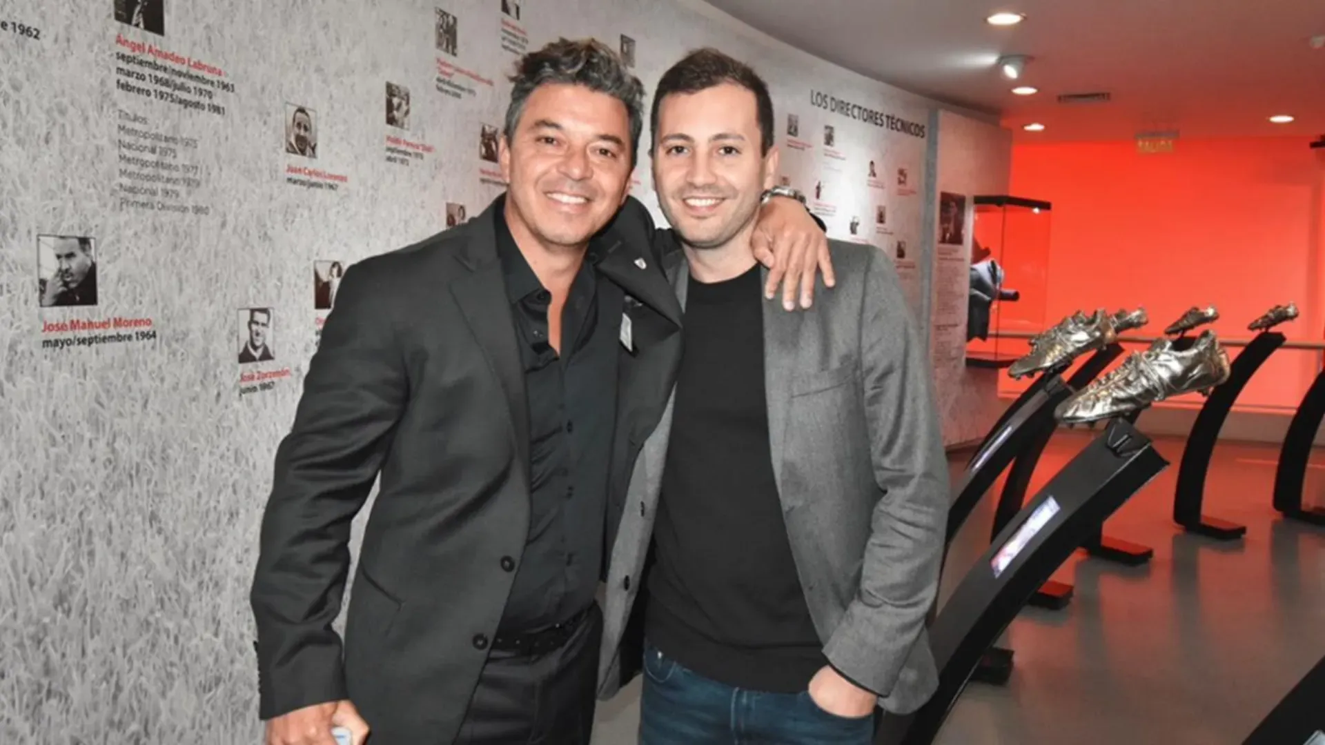 Marcelo Gallardo y Stéfano Di Carlo, líderes de River Plate.