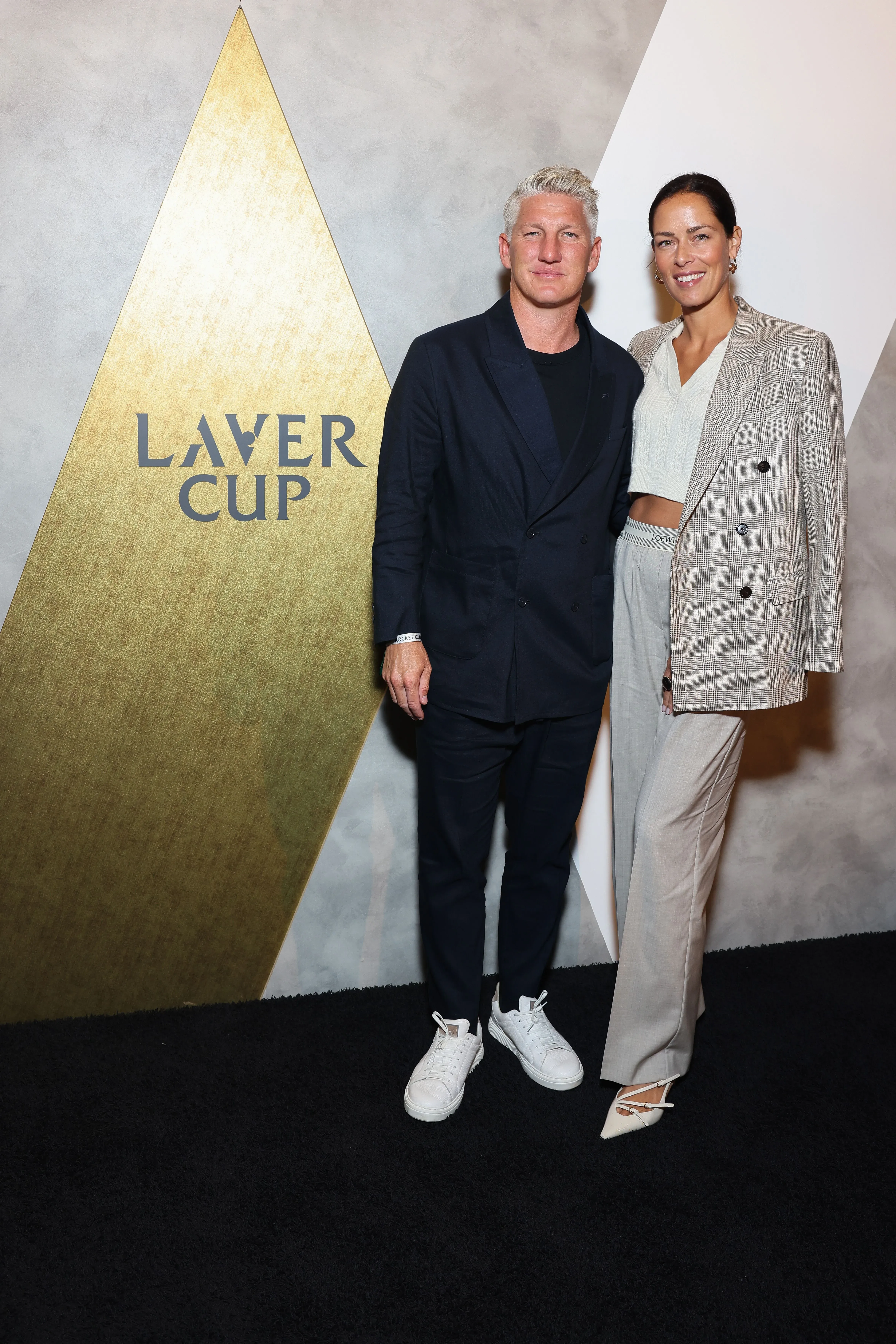 Bastian Schweinsteiger y Ana Ivanović en 2024. (Foto: Getty).