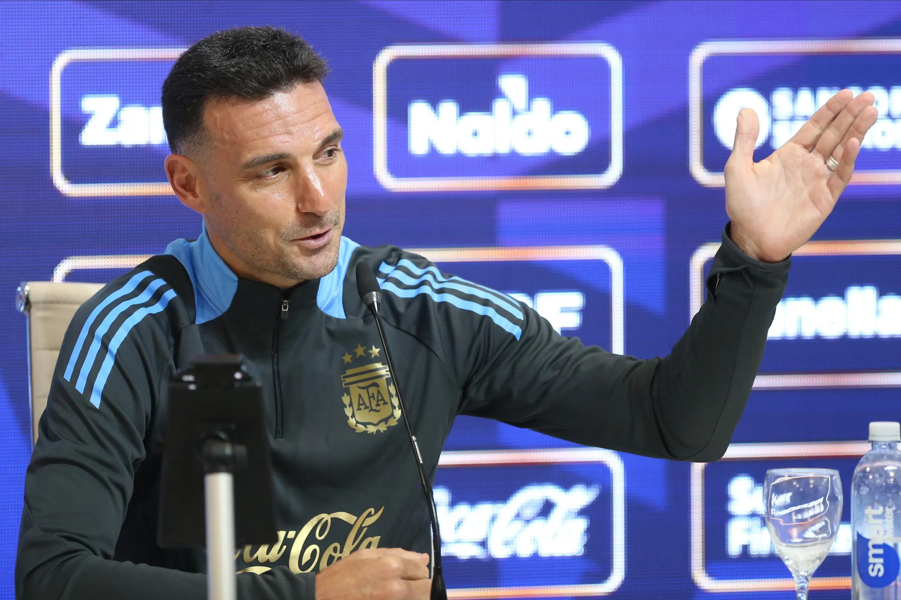 Lionel Scaloni, director técnico de la Selección Argentina. (Getty Images)