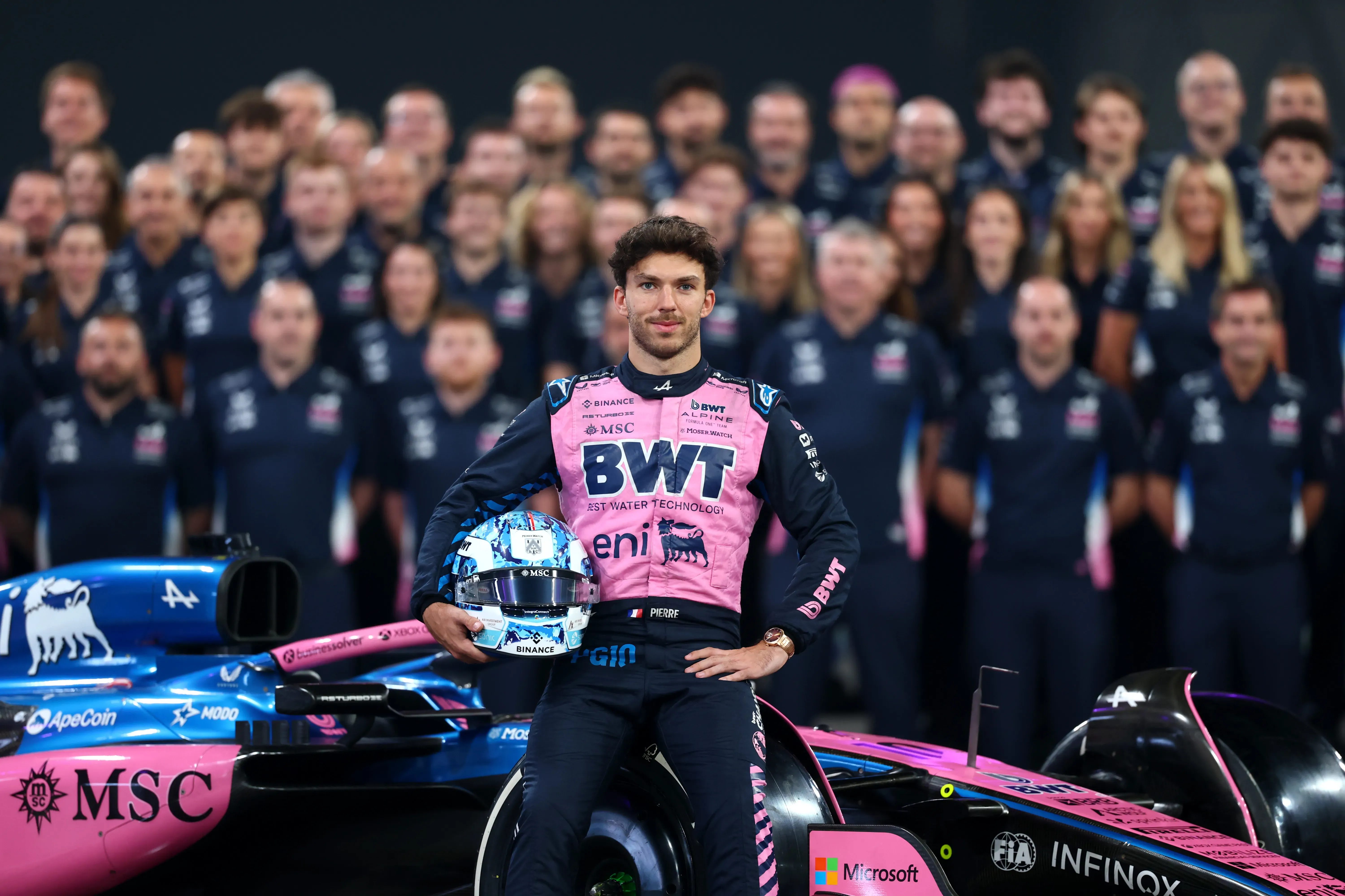 Gasly, listo para el 2026 con Alpine tras una temporada con frustraciones constantes (Getty Images).