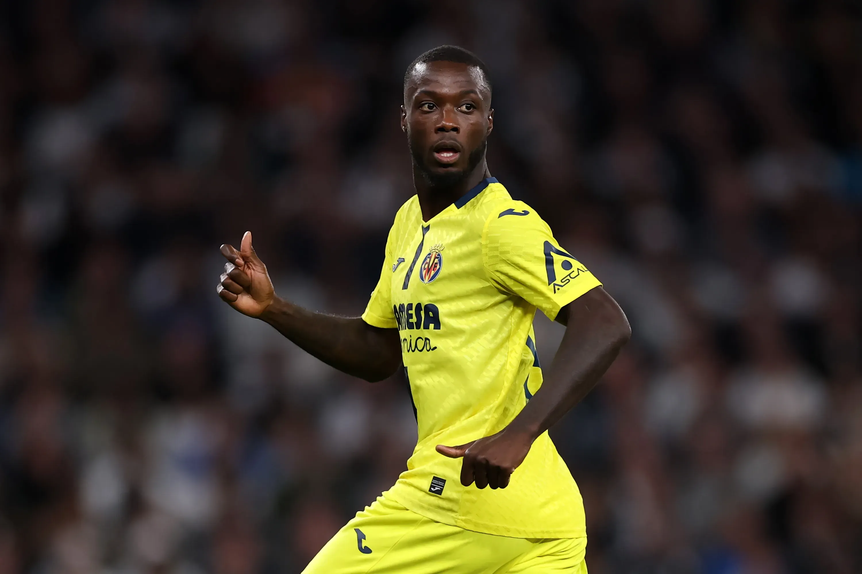 Nicolas Pépé en Villarreal. (Foto: Getty).