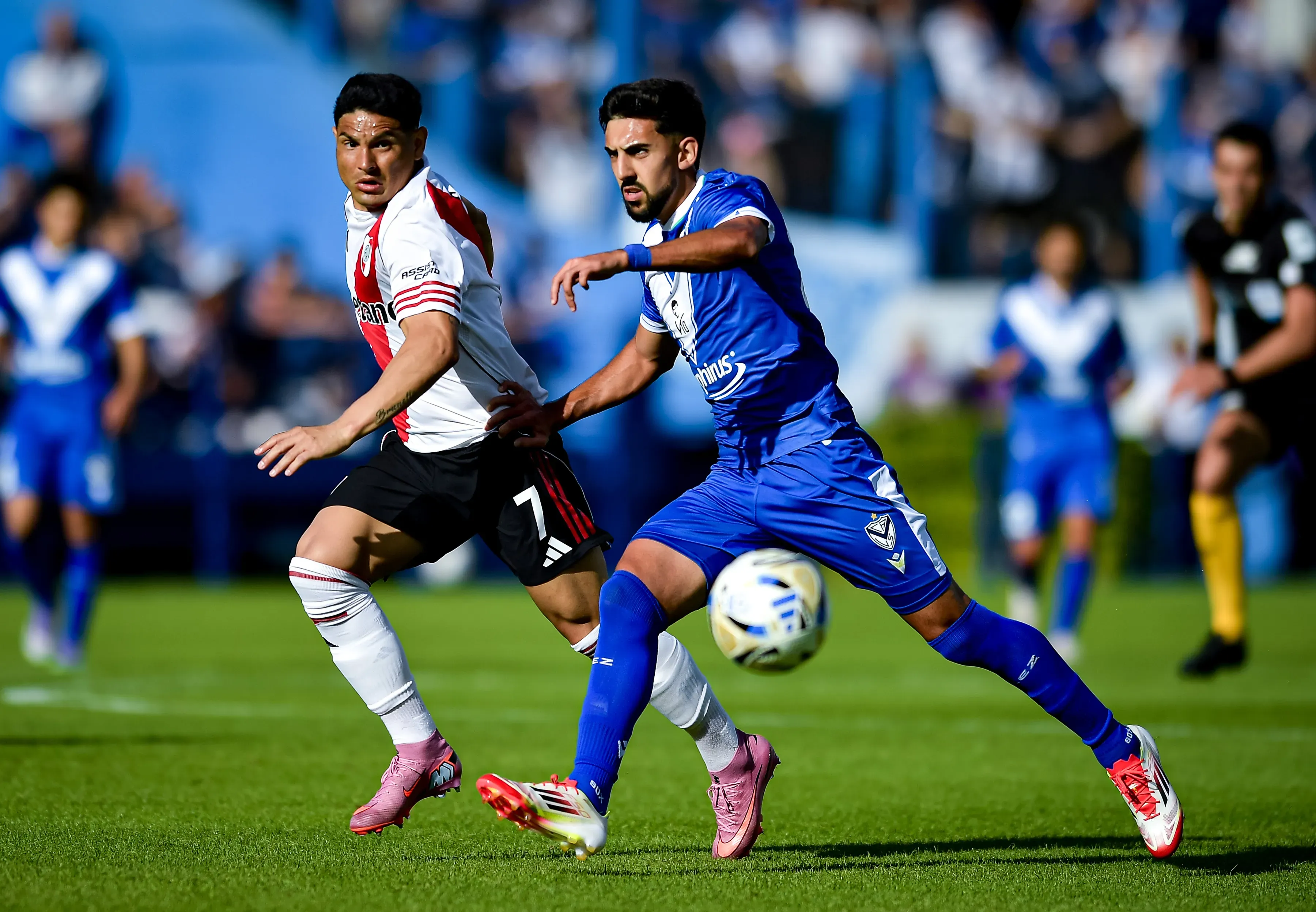 River y Vélez jugarán un partido interzonal en el Apertura y otro en el Clausura. (Foto: Getty).