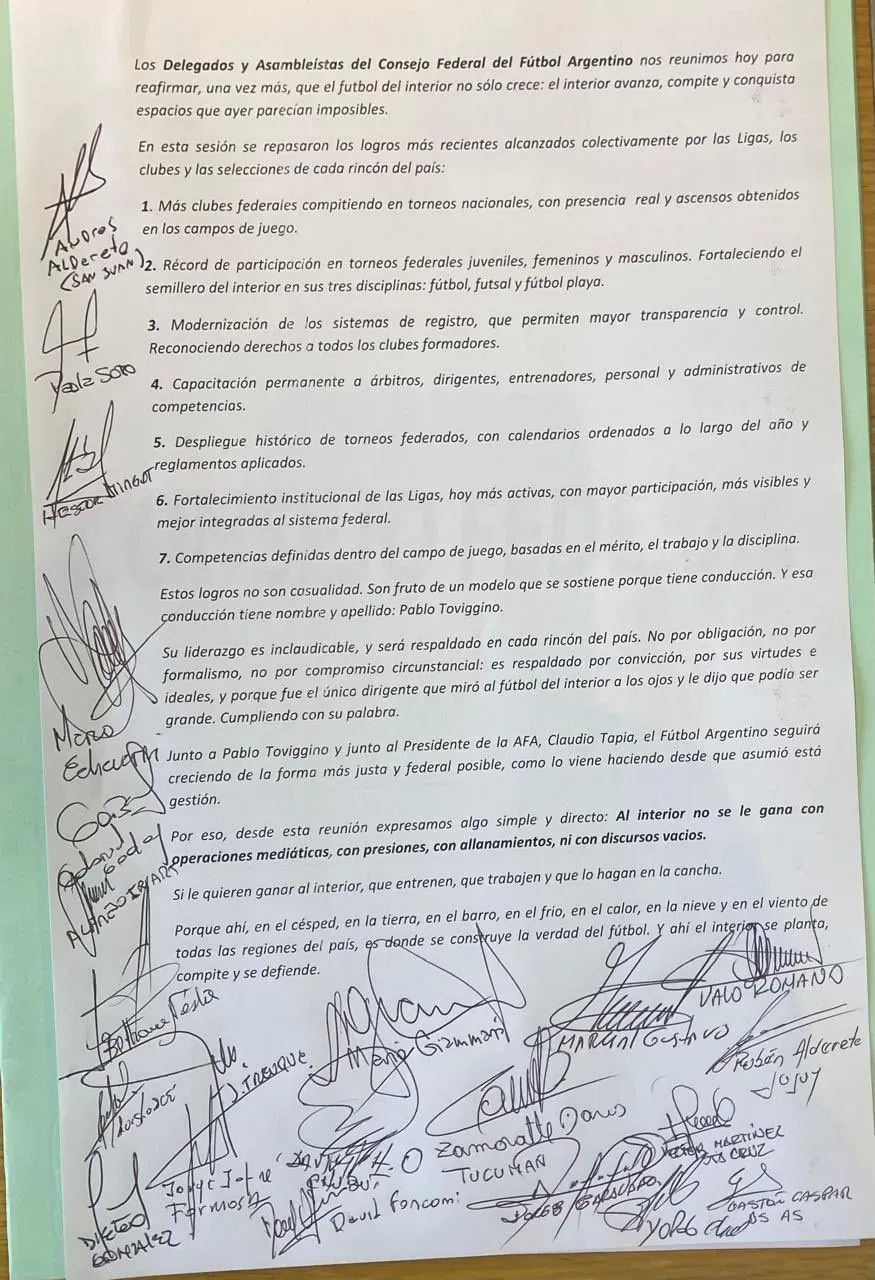 Documento compartido por Ascenso del Interior.