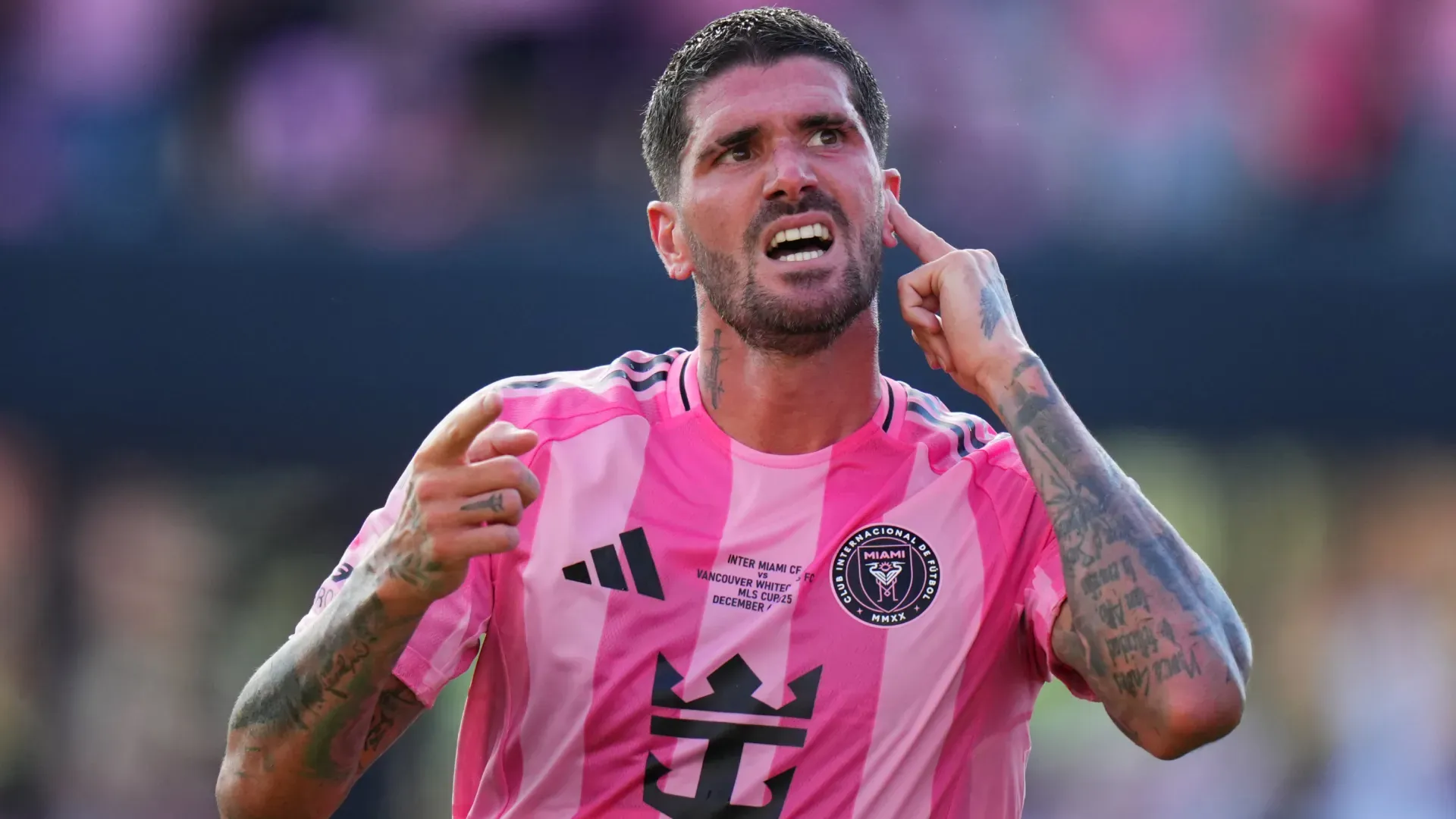 Rodrigo De Paul, mediocampista argentino de Inter Miami.