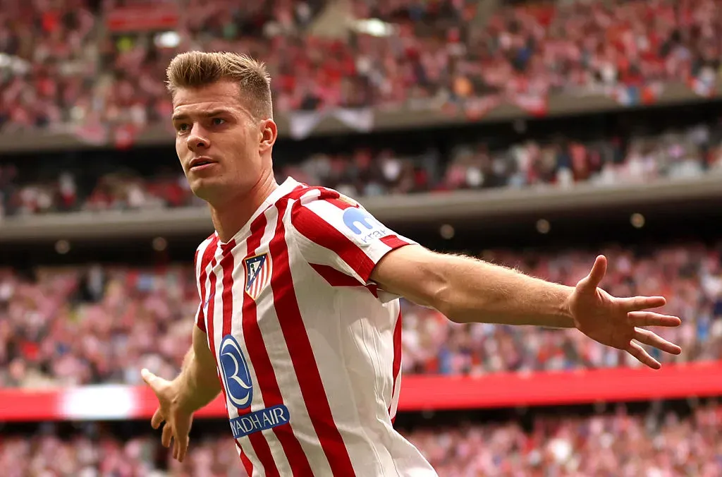 Sorloth deberá evaluar la oferta de Fenerbahce y si quiere dejar Atlético de Madrid. (Getty)
