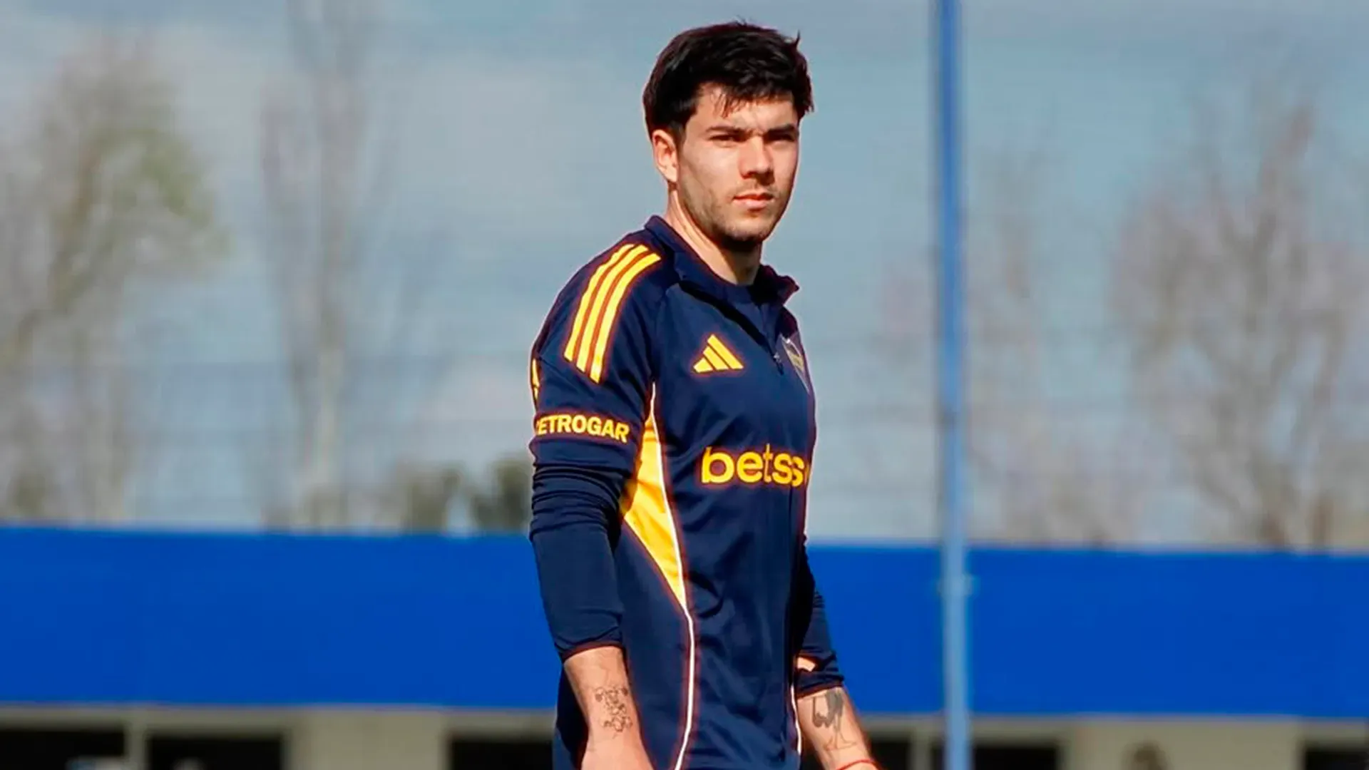 Lucas Blondel, jugador de Boca. (Prensa Boca)