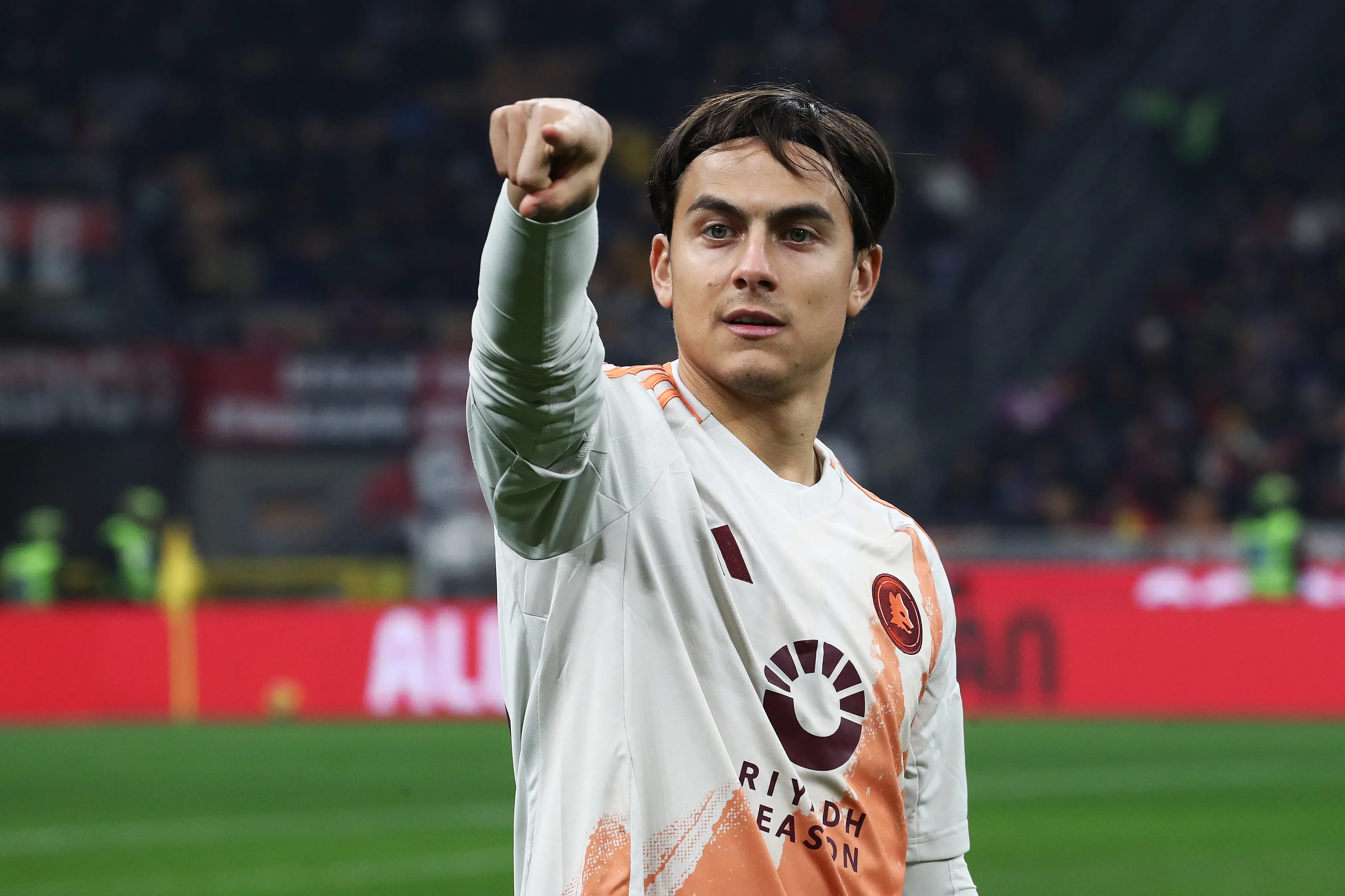 Paulo Dybala, futbolista argentino de Roma. (Getty Images)