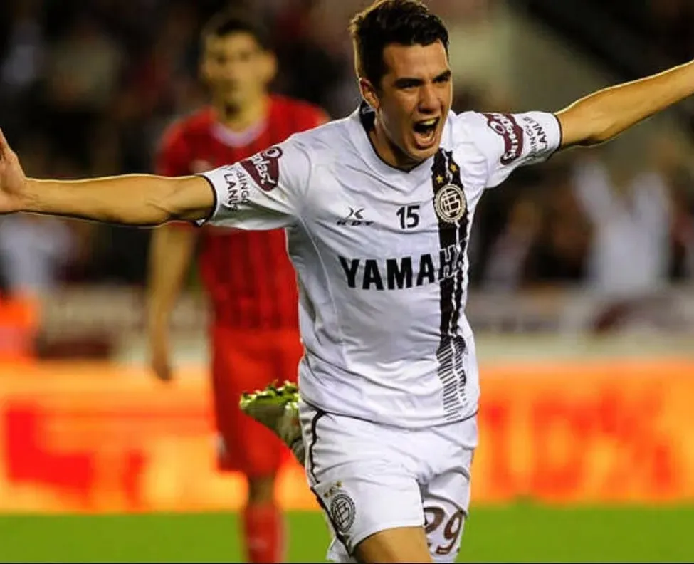 Gonzalo Di Renzo en su paso por Lanús. (Foto: Gentileza Gonzalo Di Renzo).