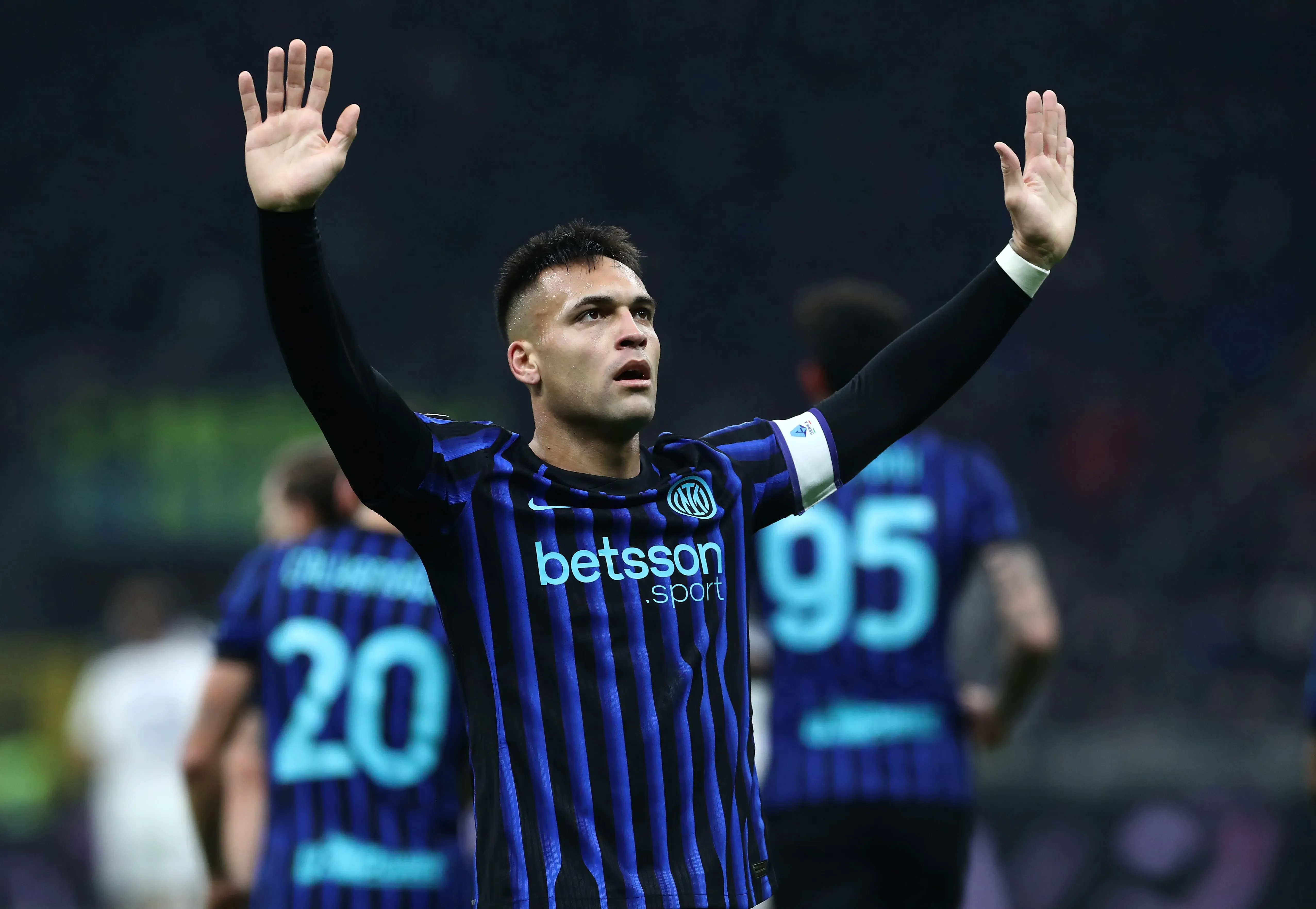 Inter buscará retener a Lautaro Martínez hasta el final de su carrera (Getty).