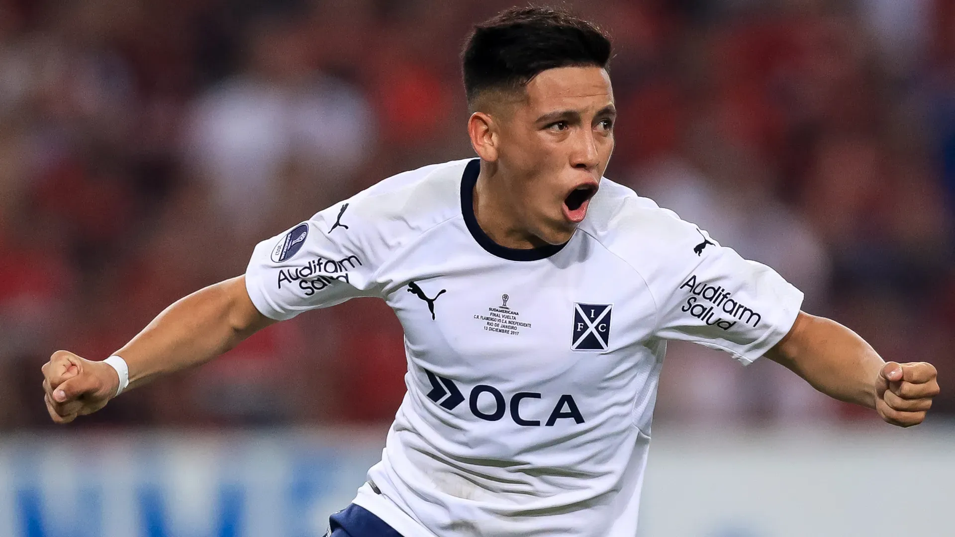 Esequiel Barco, ex jugador de Independiente. (Getty Images)