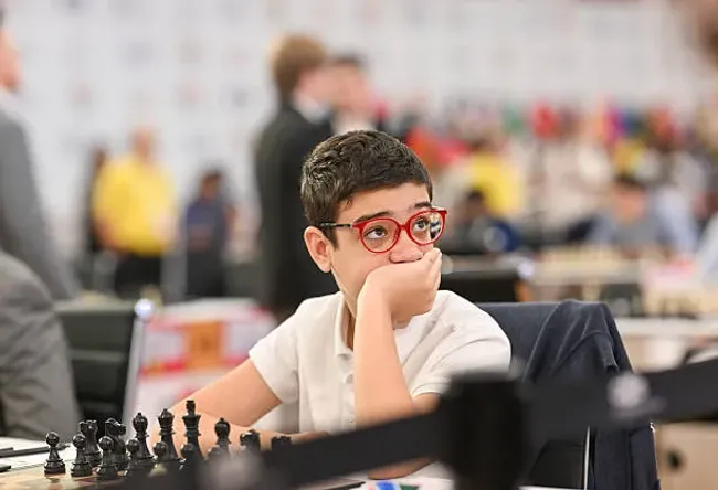 Faustino Oro, a una norma de convertirse en Gran Maestro.