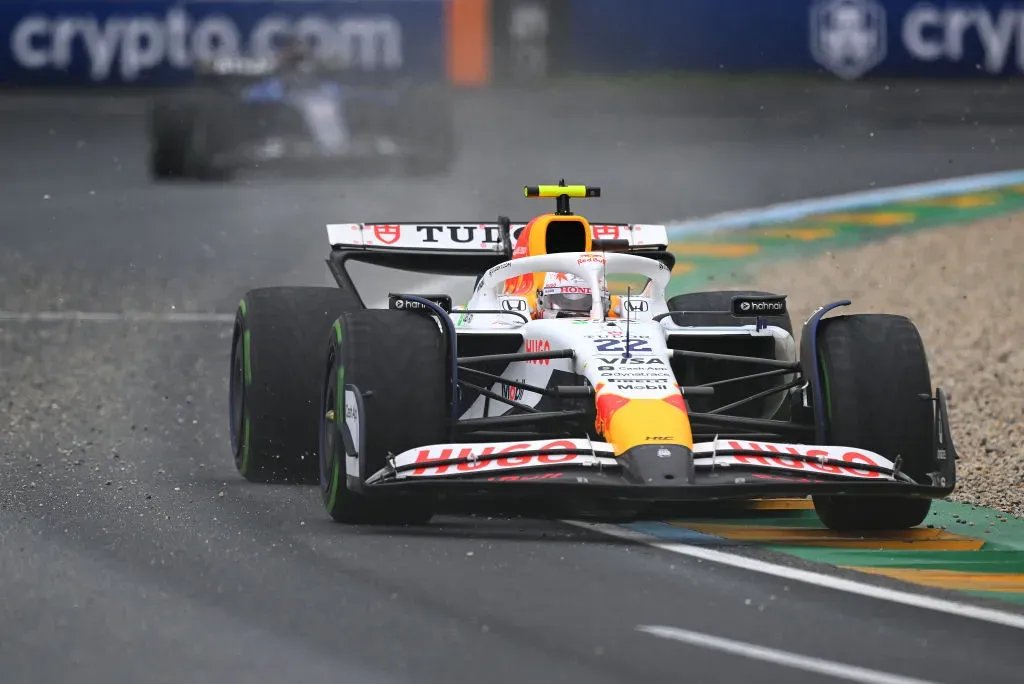 Tsunoda apenas pudo correr con el Racing Bulls en Australia y China. (Getty)