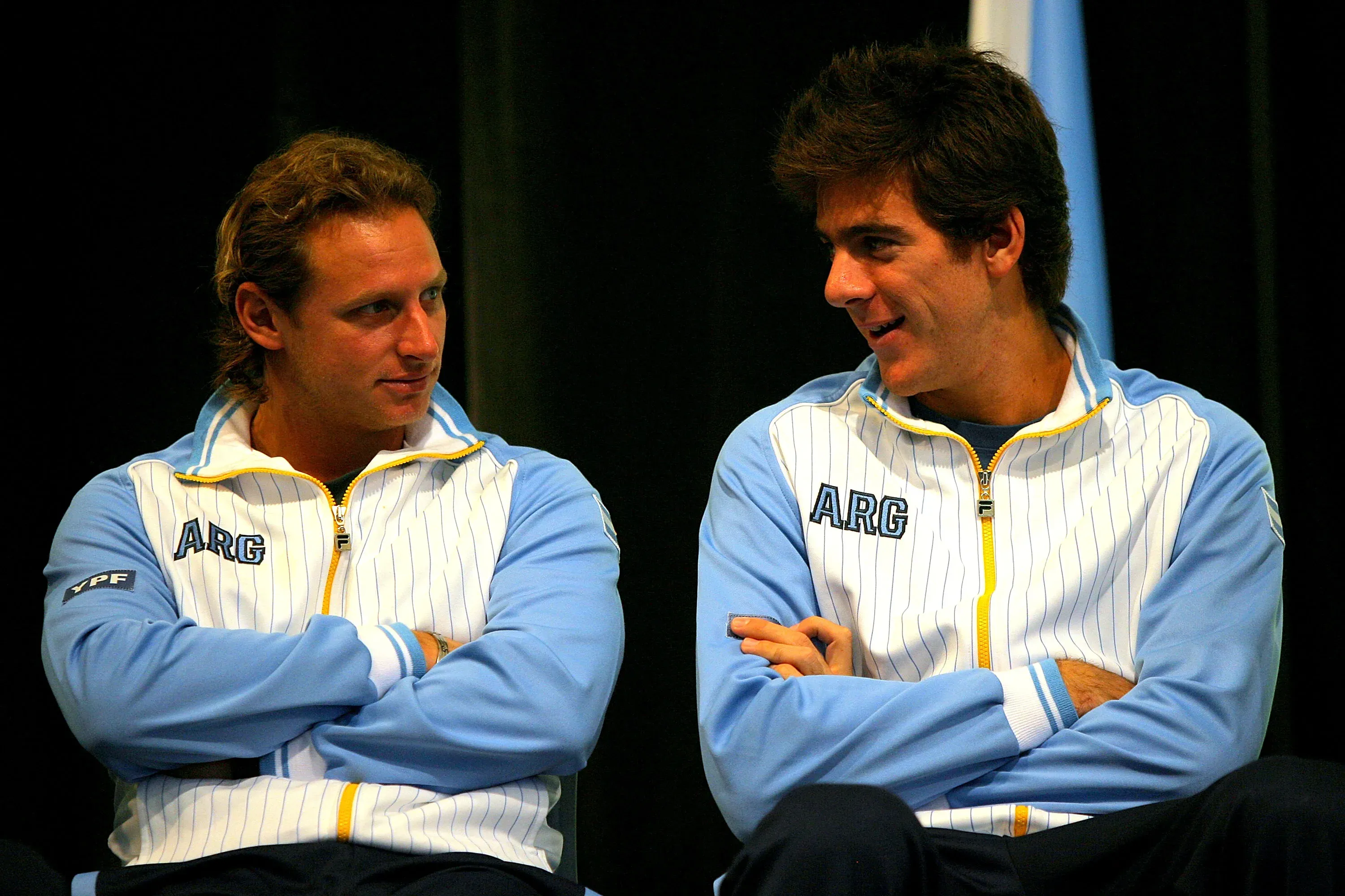 Nalbandian y Del Potro. (Foto: Getty).