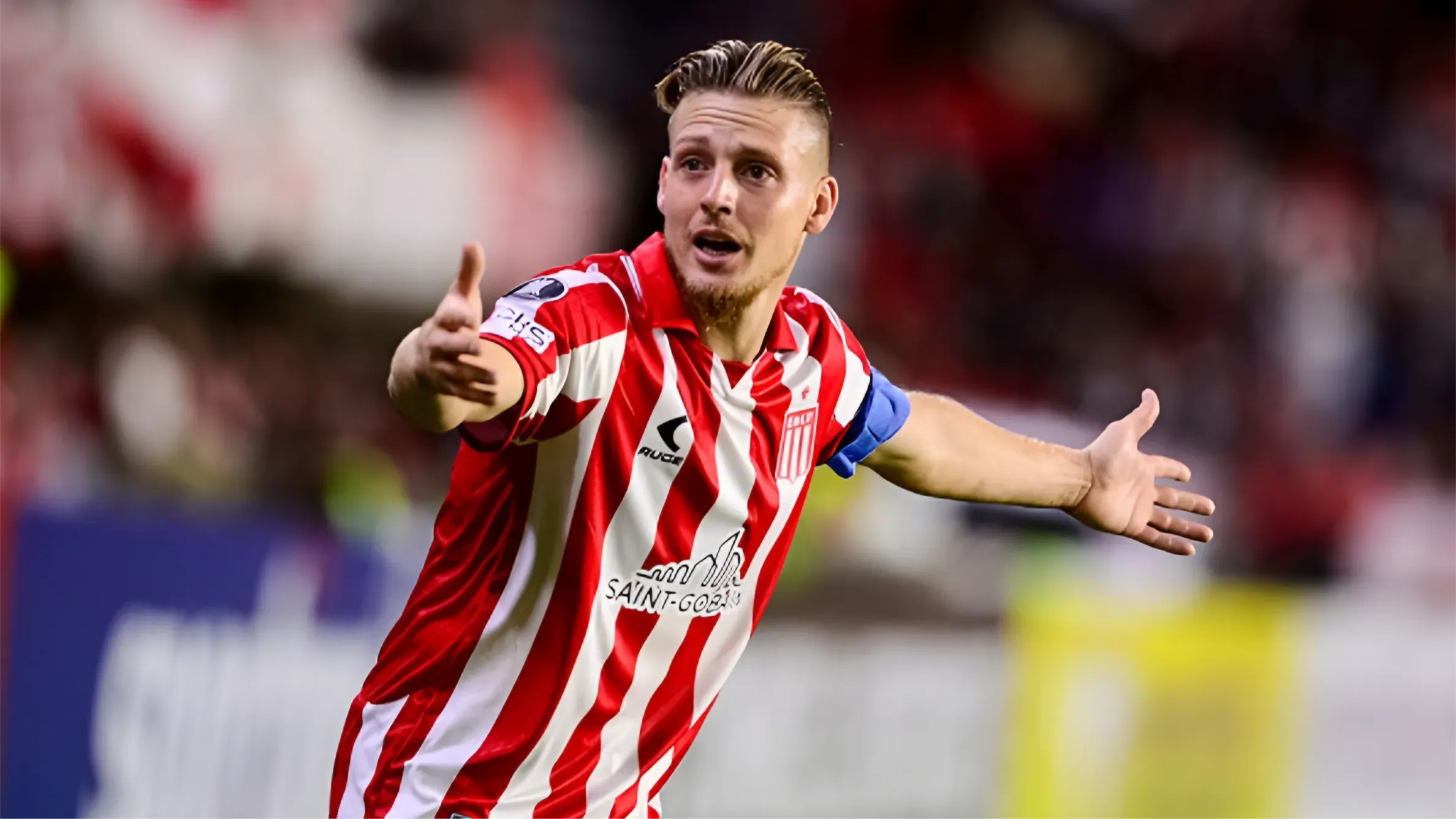 Santiago Ascacíbar, capitán de Estudiantes.