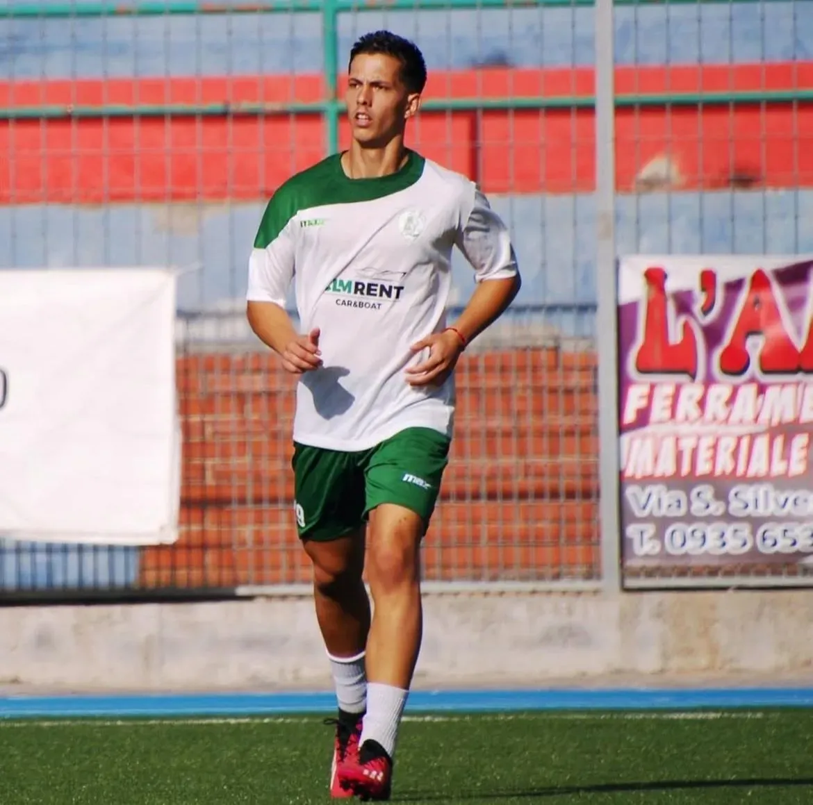 Pedro Rodríguez en Leonfortese. (Archivo personal).