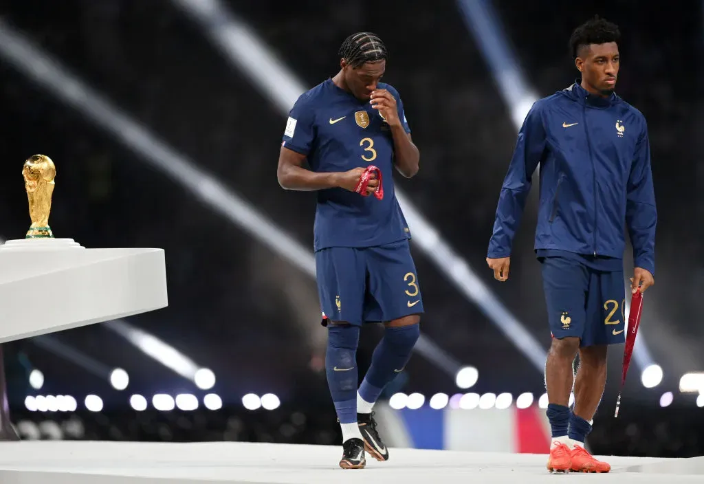 Disasi jugó el Mundial 2022 y fue subcampeón con Francia. (Getty)