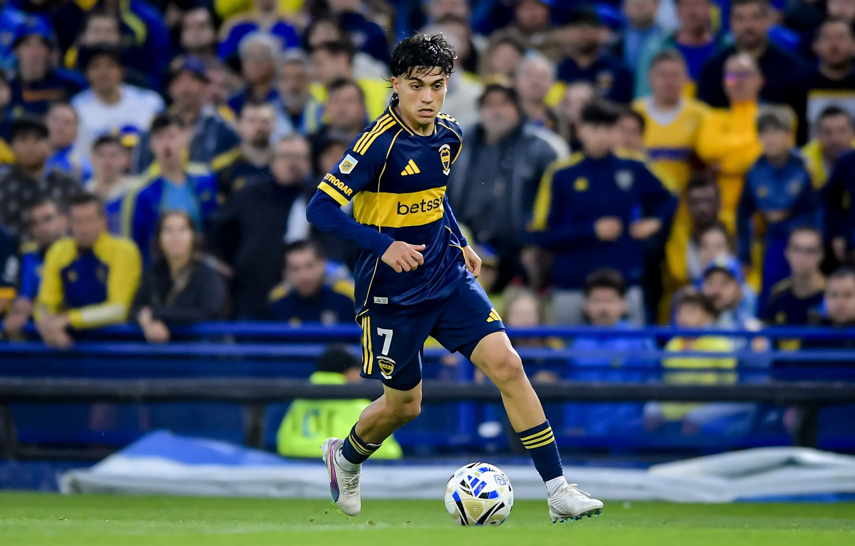 Exequiel Zeballos, futbolista de Boca Juniors. (Getty Images)
