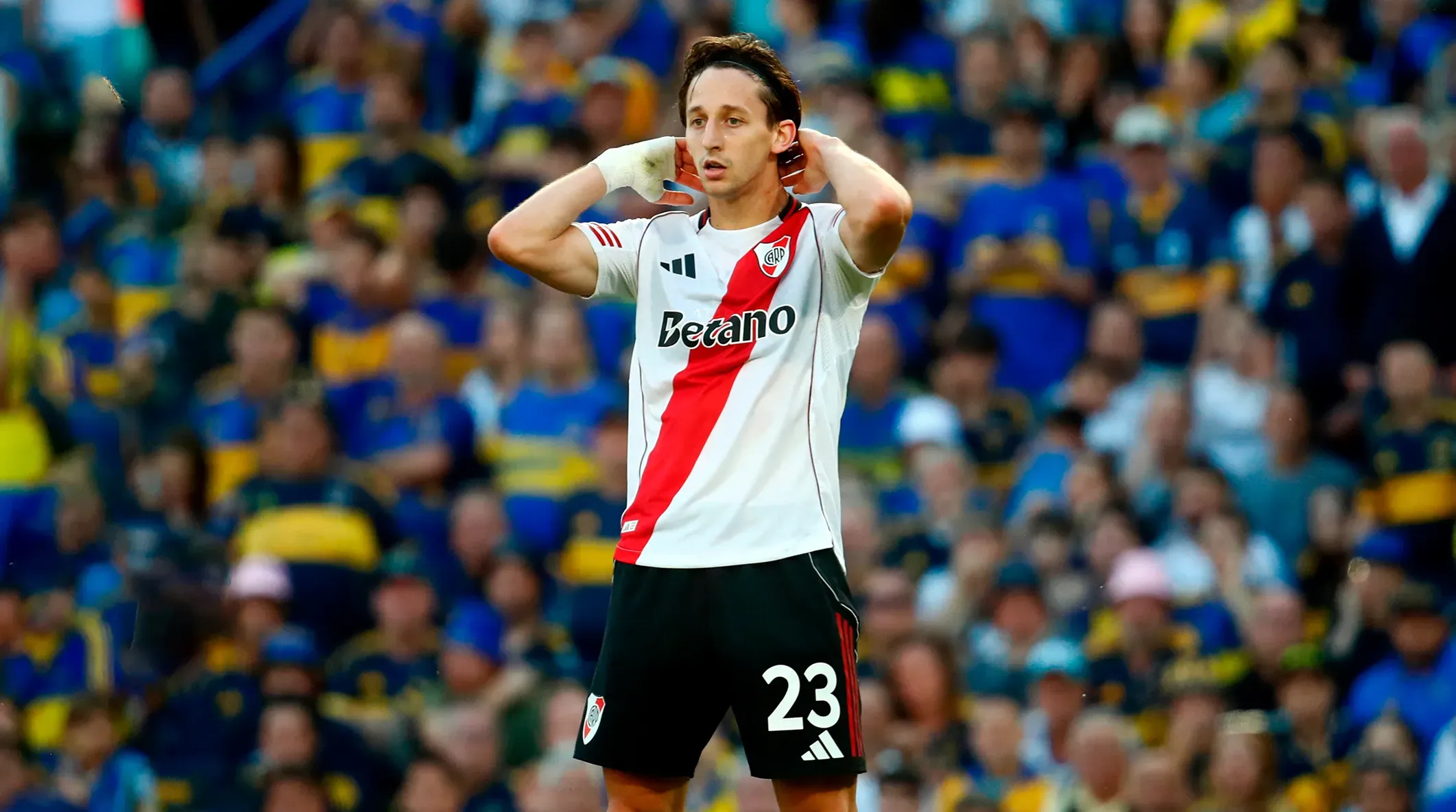 Matías Galarza Fonda, futbolista de River. (Getty Images)