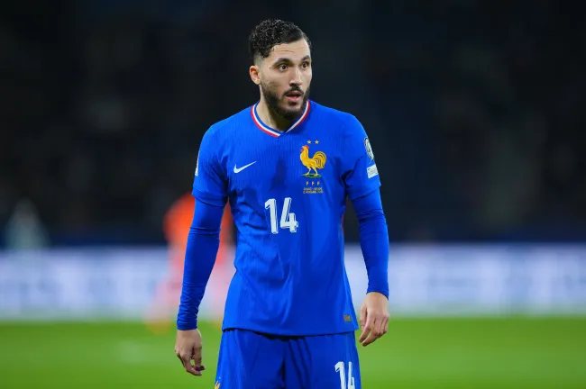 Rayan Cherki, futbolista de Manchester City y la Selección de Francia. (Getty Images)