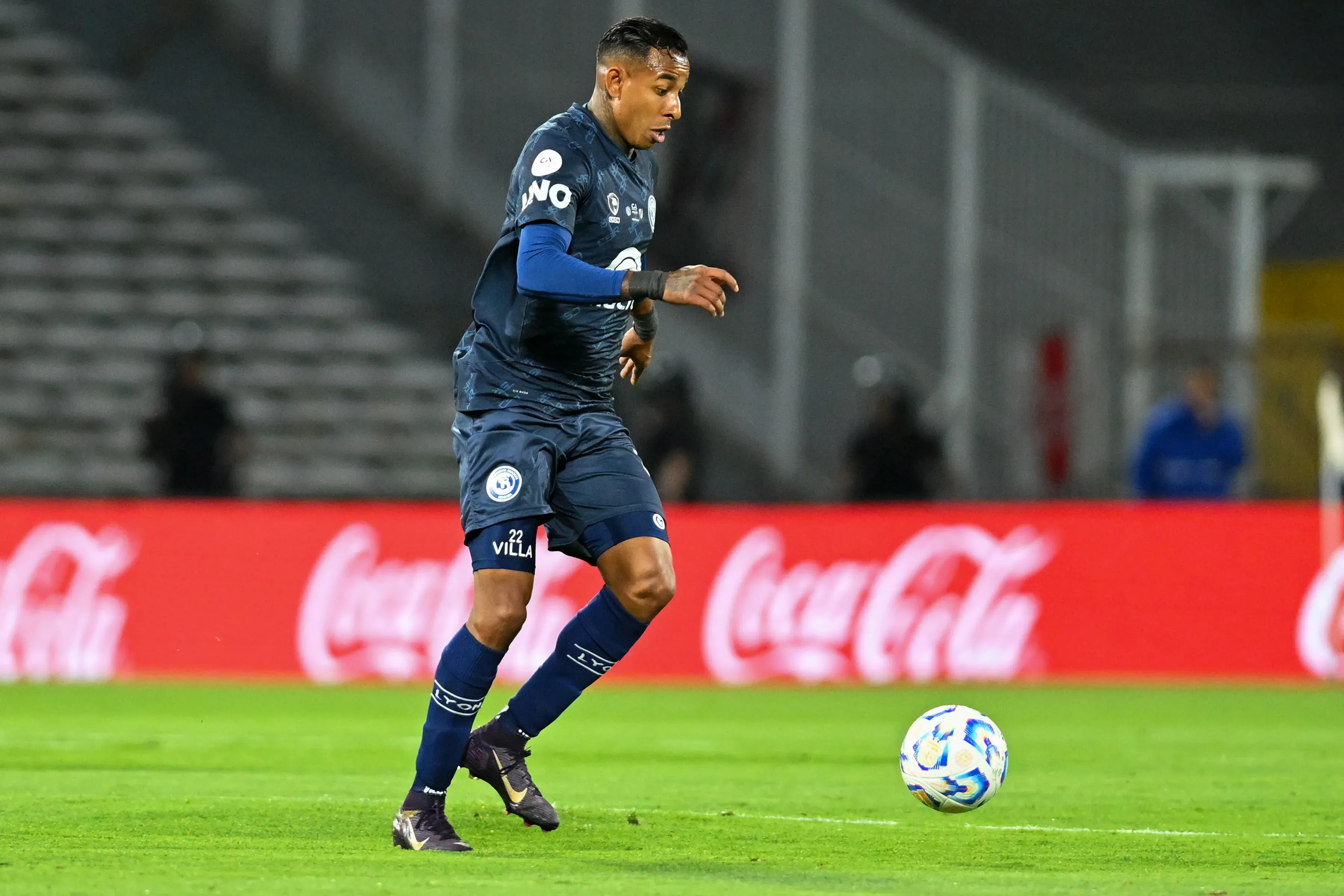 Sebastián Villa, durante su estadía en Independiente Rivadavia.