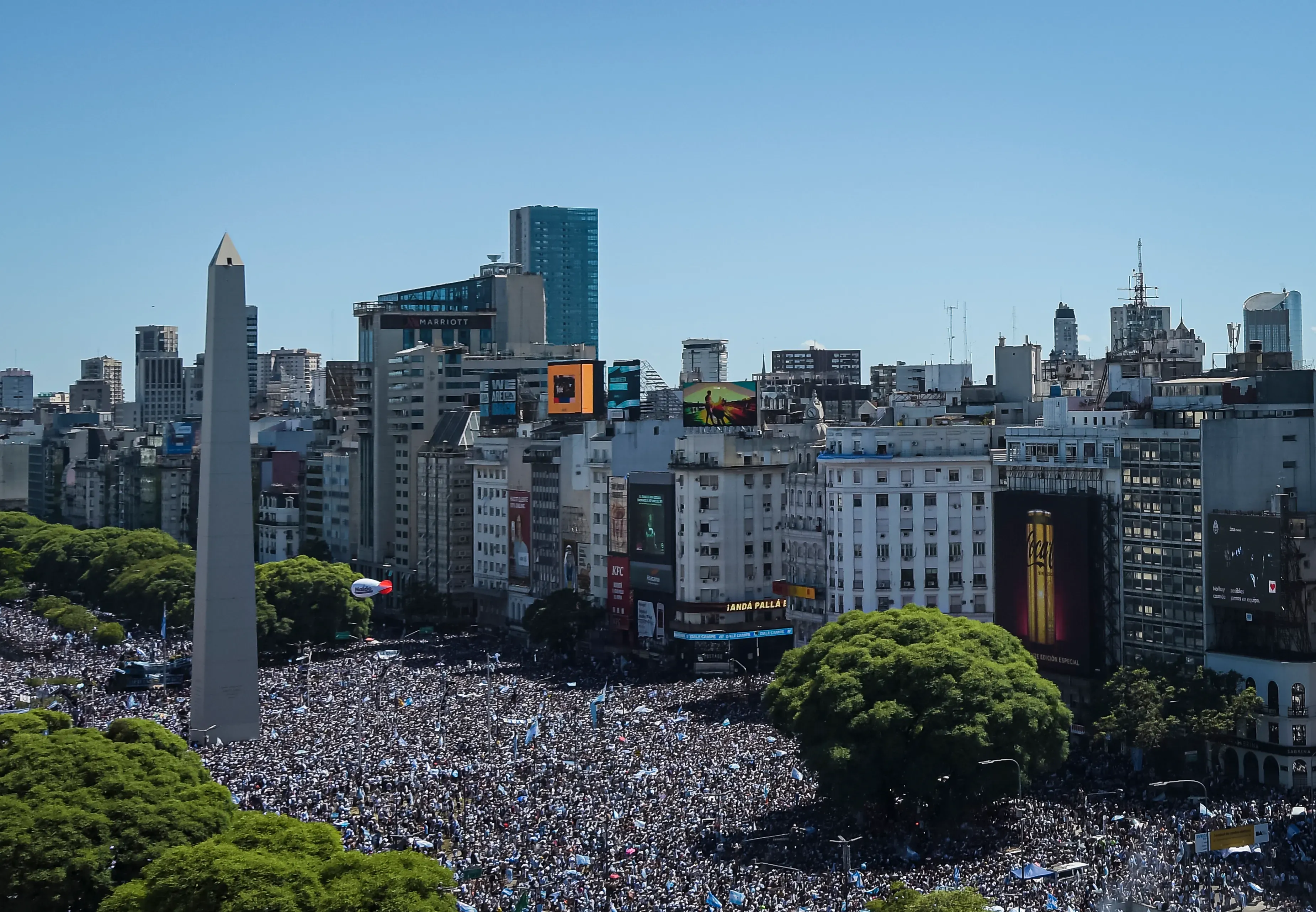El pueblo argentino sueña con repetir la postal para 2026 (Getty Images).