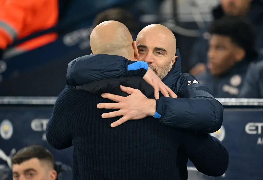 Guardiola reconoció que se contactará con Maresca, pero descartó cualquier rumor de su llegada al CIty. (Getty)