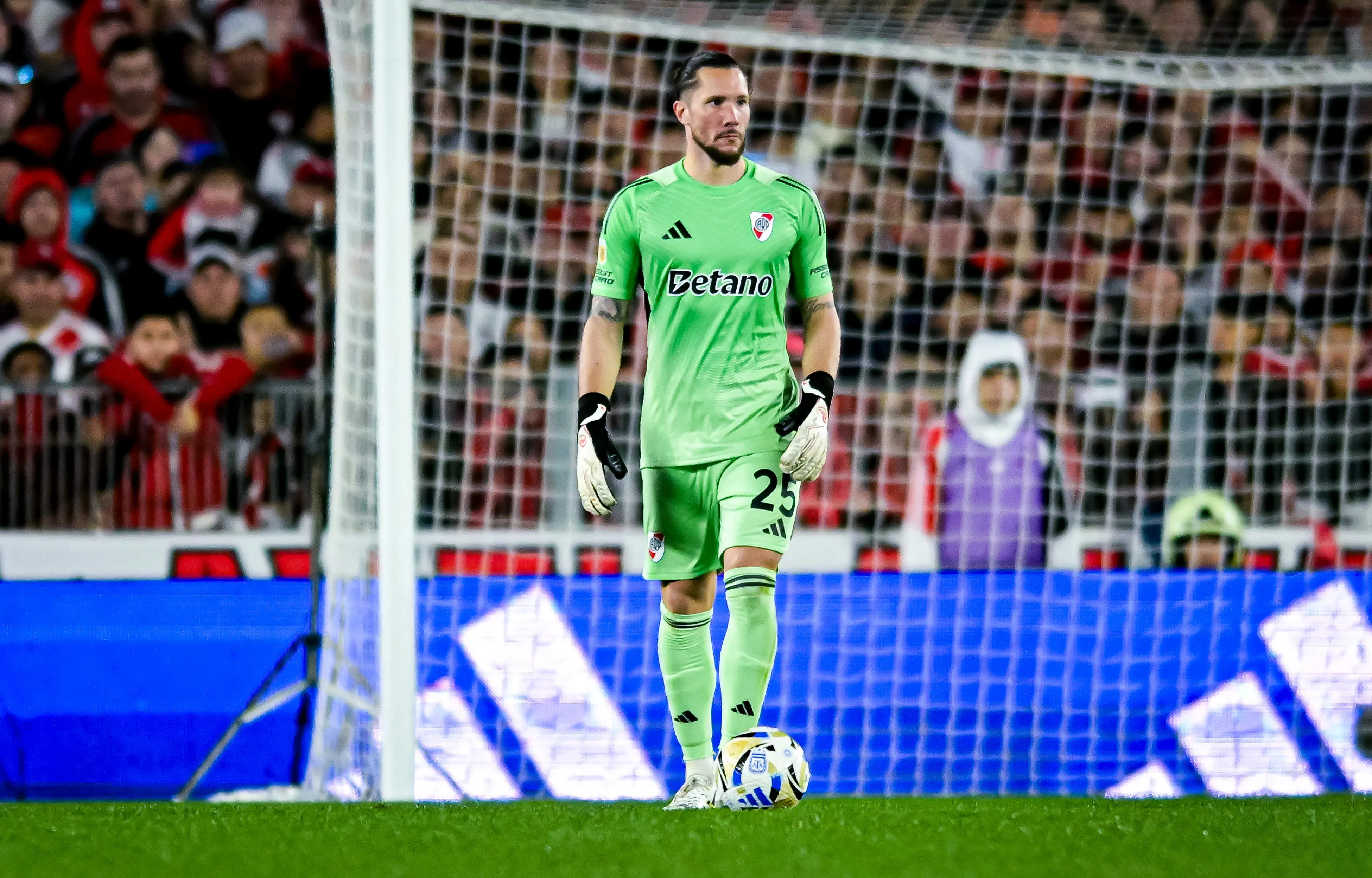 Jeremías Ledesma busca más oportunidades de las que tuvo a la sombra de Franco Armani. (Getty).