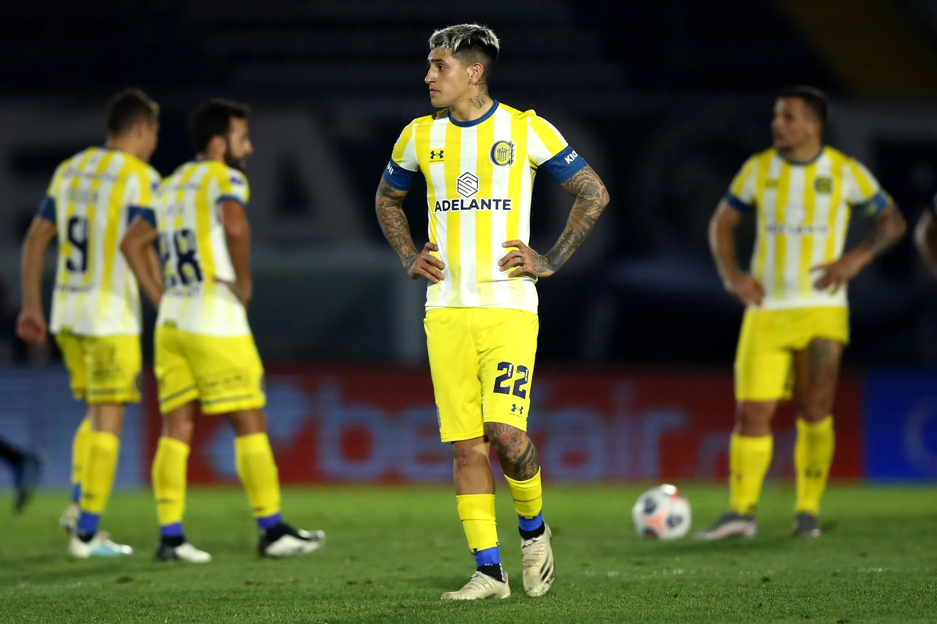 Gastón Ávila durante su primer paso por Rosario Central. (Alexandre Schneider/Getty Images)