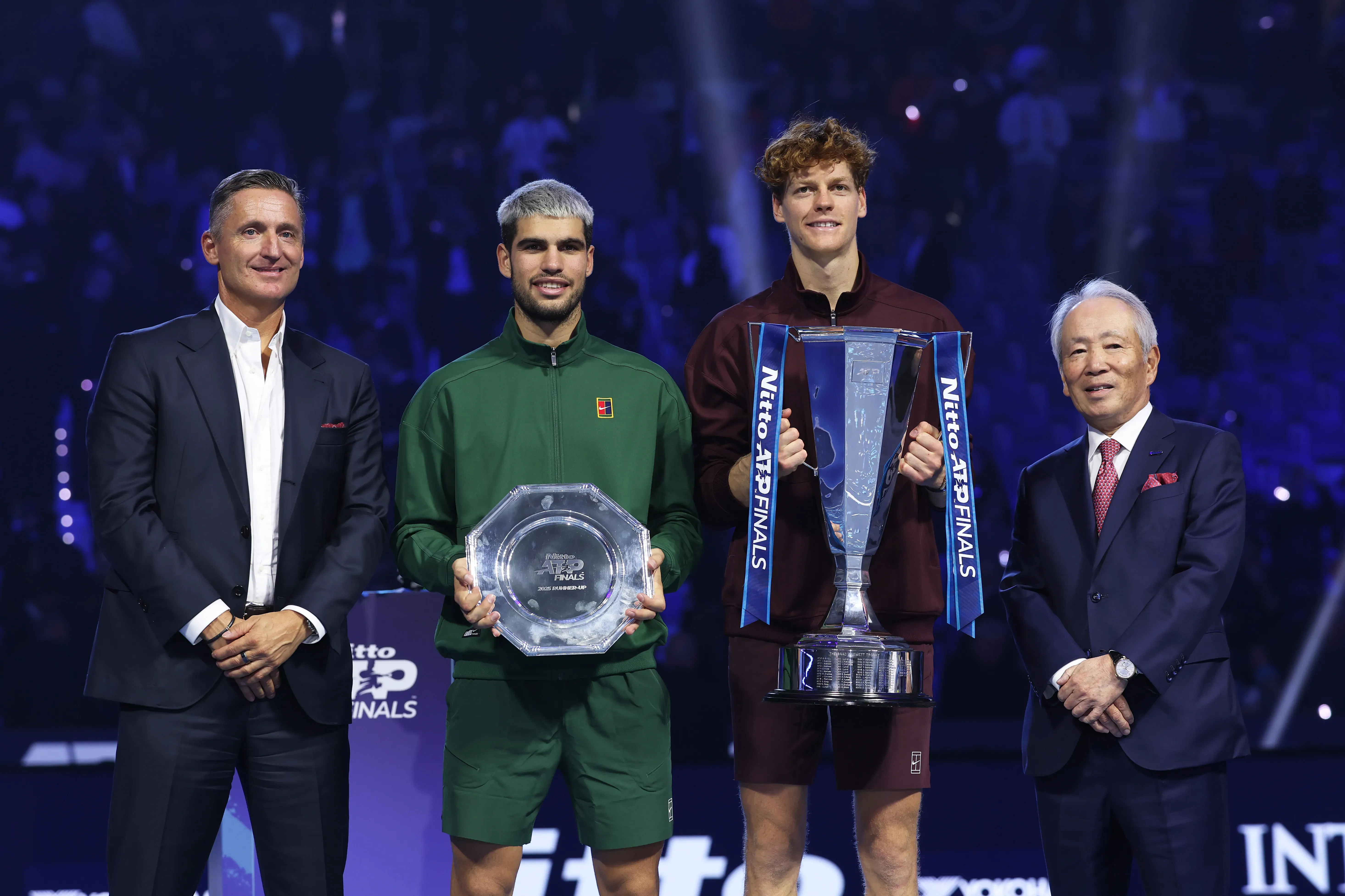Alcaraz y Sinner se enfrentarán en Corea del Sur antes de viajar a Australia. (Getty).