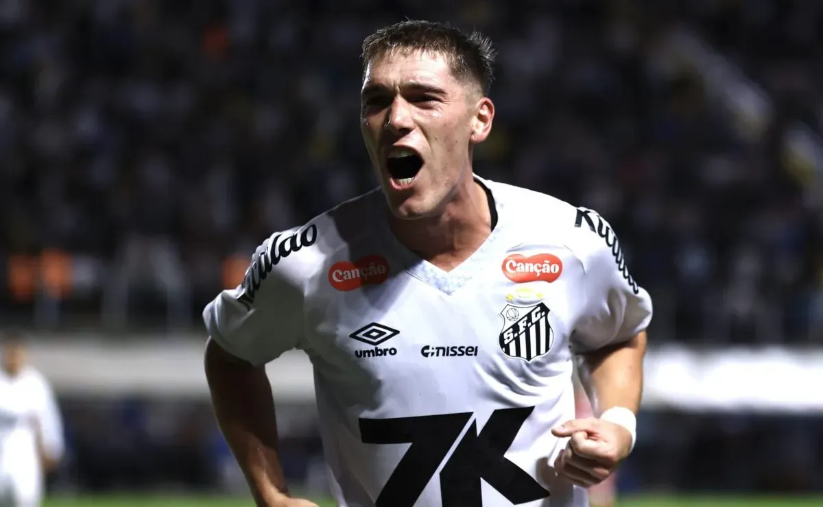 Rollheiser começa a se destacar no Santos