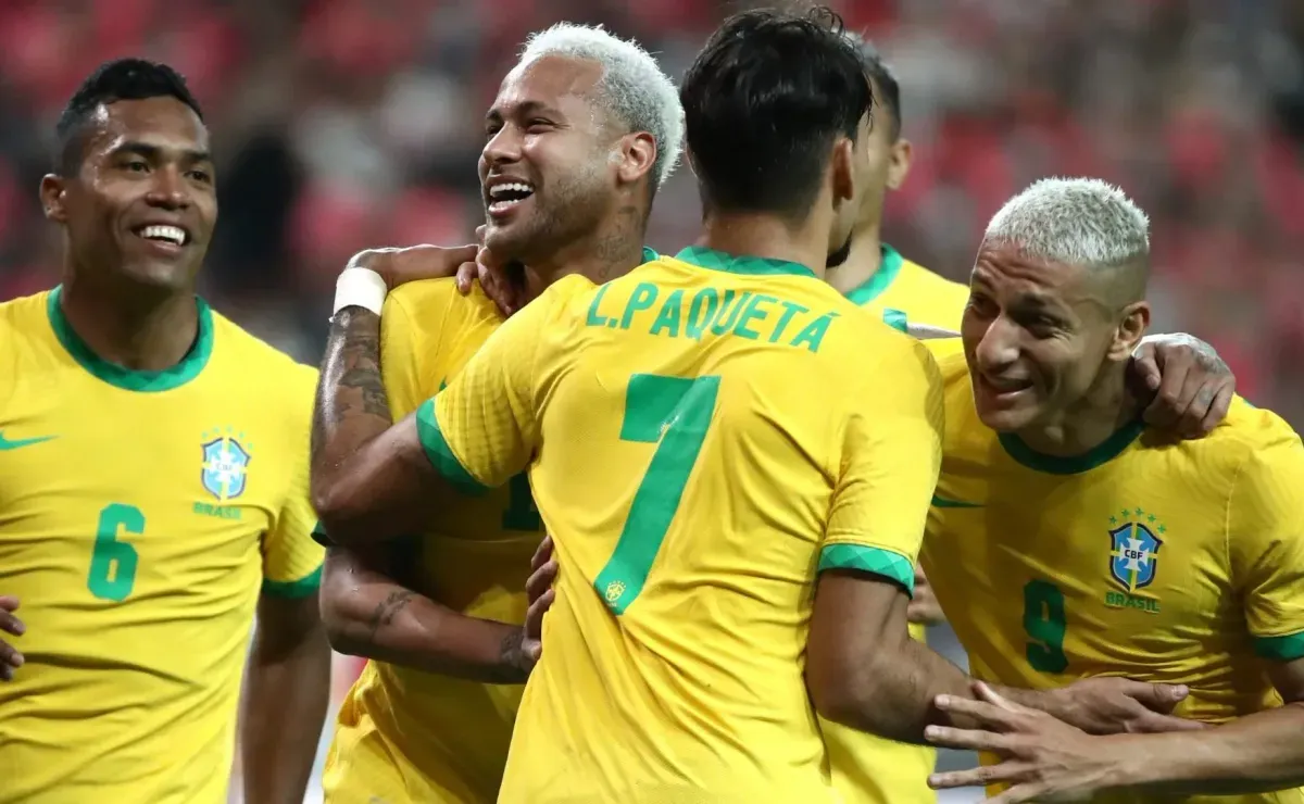 Seleção Brasileira goleou a Coreia do Sul no último jogo em Seul